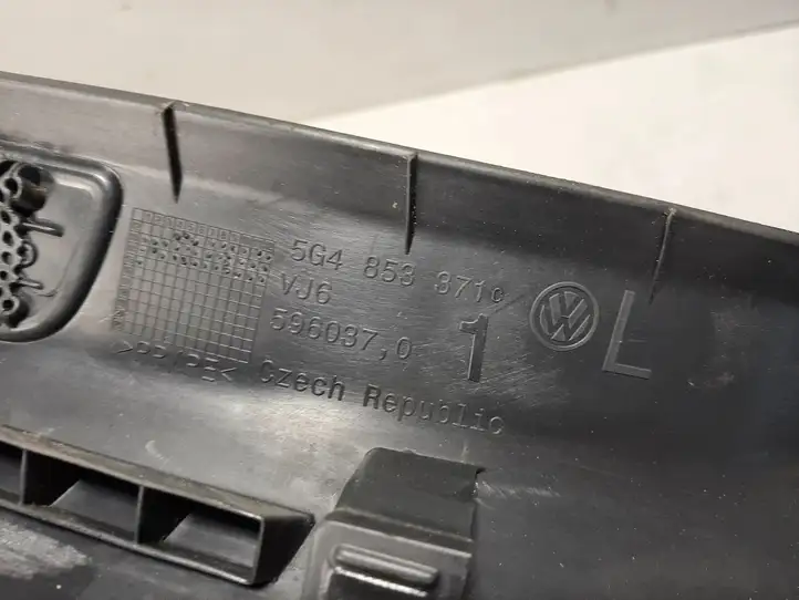 Volkswagen Golf VII (2013 - 2019) 5G4853371C Внутренняя отделка переднего порога — фото 3