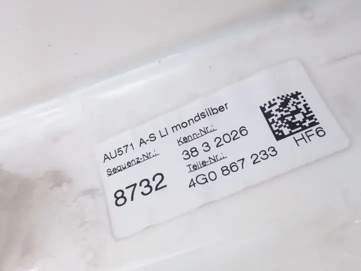 Audi A6 C7 (2011 - 2014) 4G0867233 Обшивка стойки A — фото 3