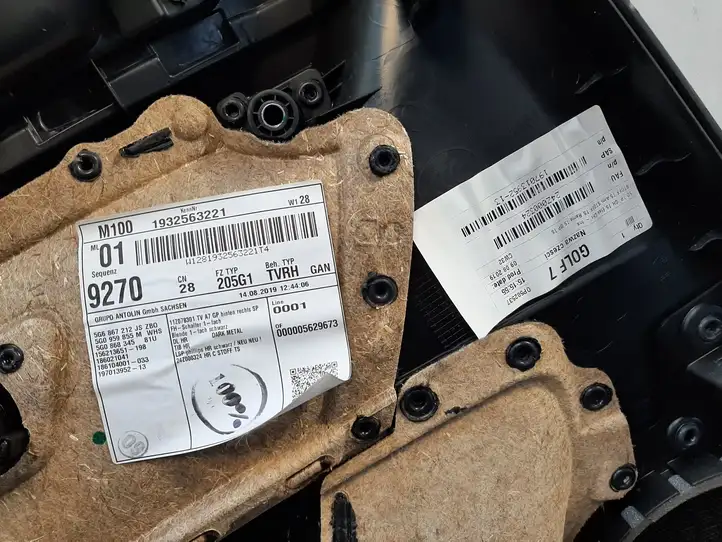 Volkswagen Golf VII (2013 - 2019) 5G4868079 Комплект отделки дверей — фото 10
