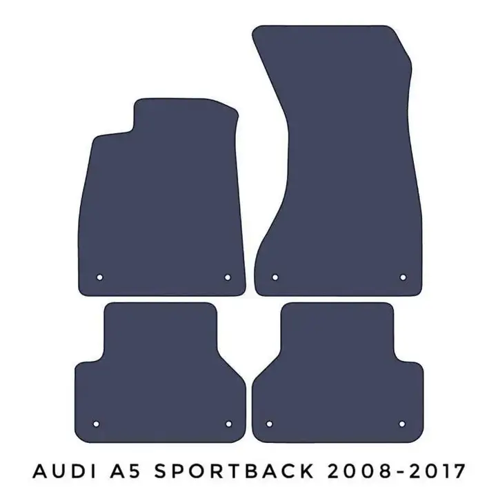 Audi A5 8T 8F (2007 - 2011) Комплект автомобильных ковриков — фото 3