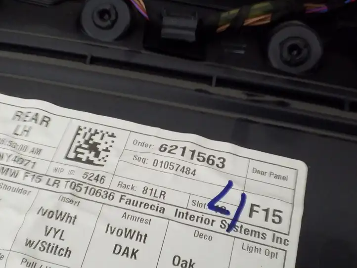 BMW X5 F15 (2013 - 2017) 6211563 Комплект отделки дверей — фото 37