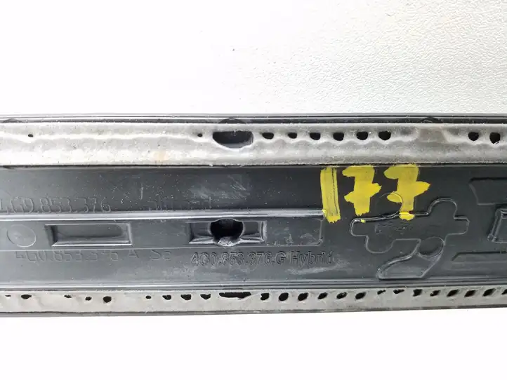 Audi A6 C7 (2011 - 2014) 4G0853376 Внутренняя отделка заднего порога — фото 5
