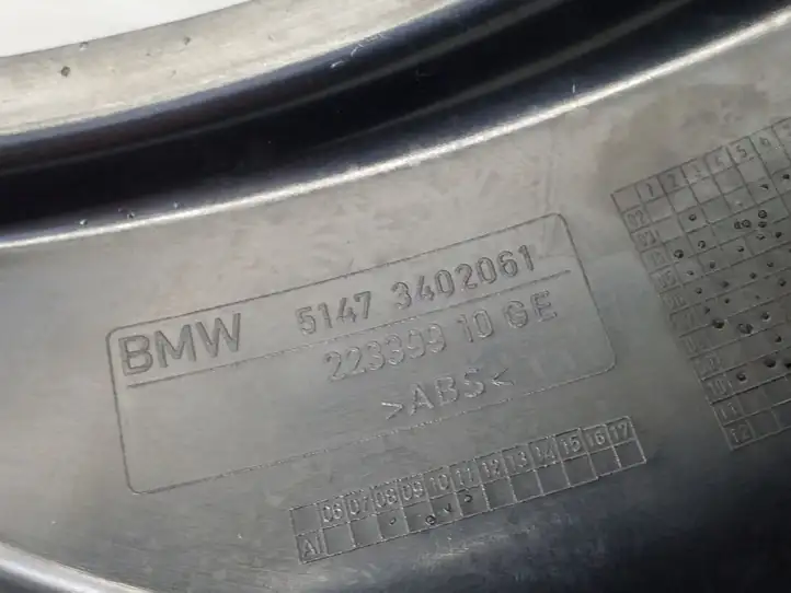 BMW X3 E83 (2003 - 2010) 3402061 Внутренняя отделка заднего порога — фото 4