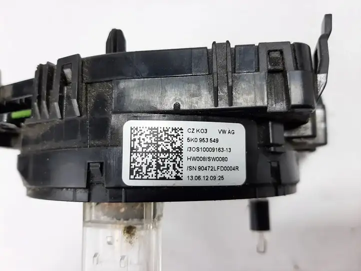 Volkswagen Golf V (2003 - 2009) 5K0953549 Контактное кольцо SRS — фото 4