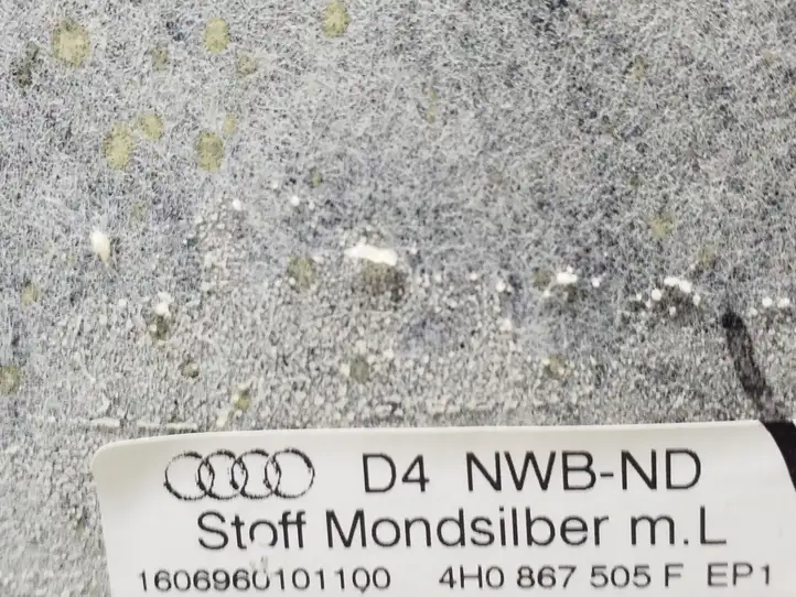 Audi A8 S8 D4 4H (2010 - 2014) 4H0867505F Потолочная обшивка — фото 3