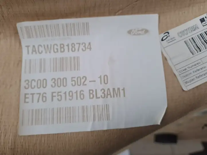 Ford Transit Courier (2014 - 2022) ET76F51916BL3AM1 Потолочная обшивка — фото 8