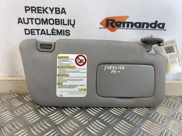 Subaru Forester SG (2003 - 2005) Солнцезащитный козырек — фото 1