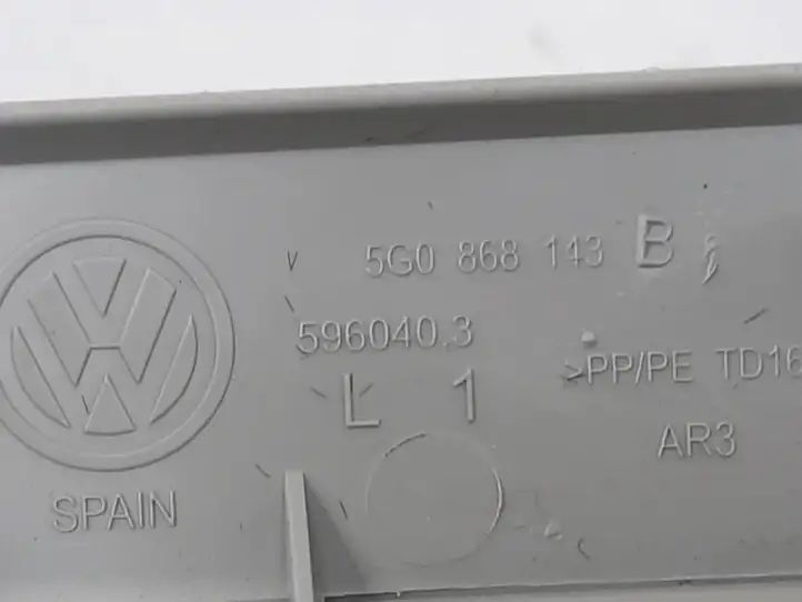 Volkswagen Golf VII (2013 - 2019) 5G0868143 Обшивка стойки A — фото 3