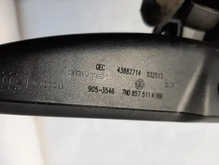 Volkswagen PASSAT CC (2012 - 2017) 7N0857511K Салонное зеркало заднего вида — фото 4