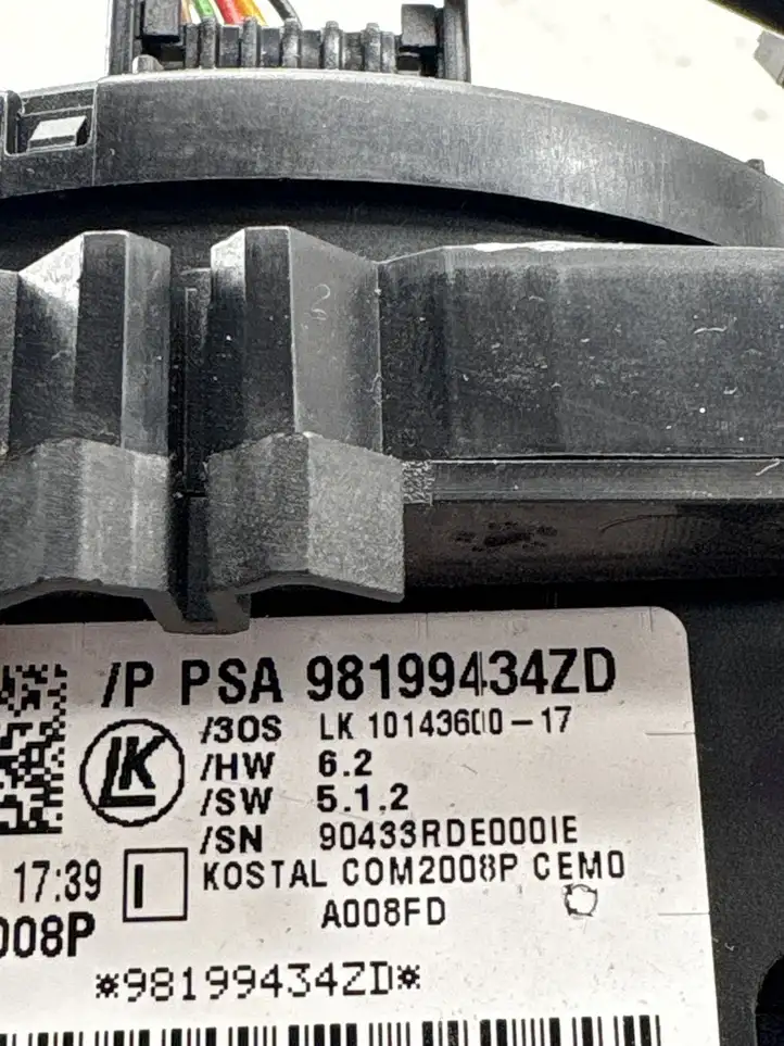 Peugeot 508 (2010 - 2014) 98199434ZD Включатель фонарей — фото 5