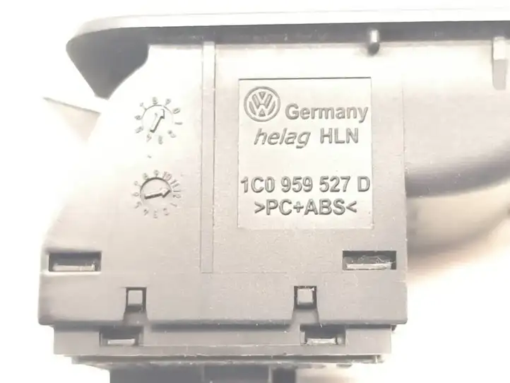 Volkswagen New Beetle (2005 - 2010) 1C0959527D Кнопка стеклоподъемников — фото 6