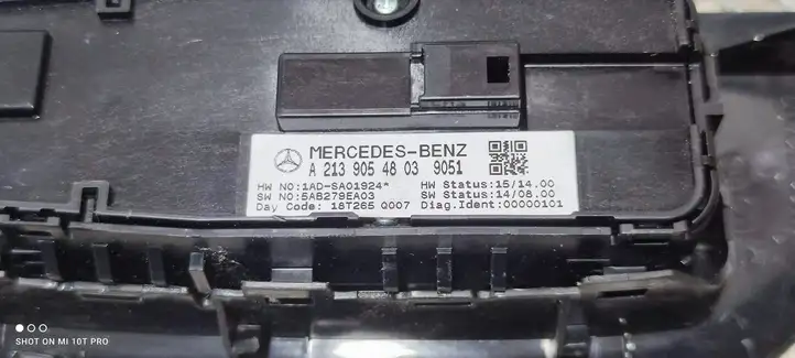 Mercedes-Benz E W213 (2016 - ) A2139054803 Кнопка стеклоподъемников — фото 3