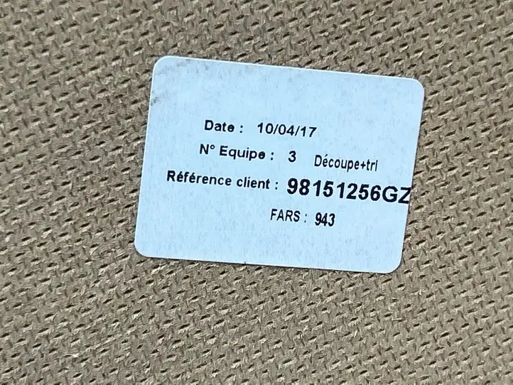 Toyota ProAce City (2016 - ) 98151256GZ Другая деталь раздвижной двери — фото 3