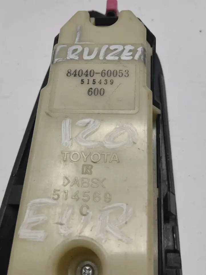 Toyota Land Cruiser (J120) (2002 - 2009) 8404060053 Кнопка стеклоподъемников — фото 5