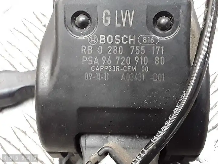 Peugeot 407 (2004 - 2011) 9672091080 Педаль акселератора — фото 3
