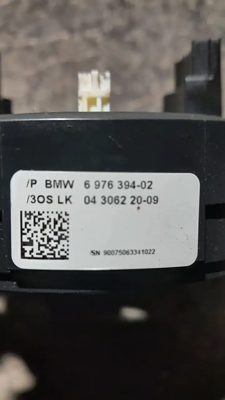 BMW 5 E60 E61 (2004 - 2010) 697639402 Контактное кольцо SRS — фото 3