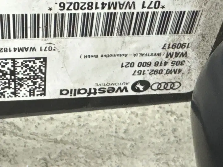 Audi Q7 4M (2015 - ) 4M0092157 Комплект буксировочного крюка — фото 7