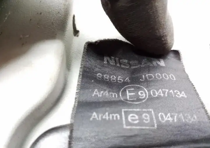 Nissan Qashqai (2006 - 2010) 88854JD000 Задний ремень безопасности — фото 6