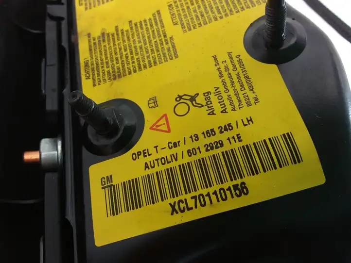 Opel Zafira (2003 - 2006)  13165245 Подушка безопастности сиденья