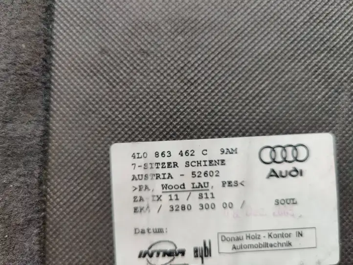 Audi Q7 4L (2005 - 2009) 4L0863462C Пол багажника — фото 5