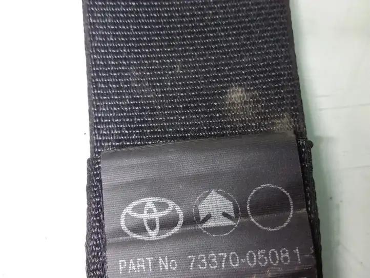 Toyota Avensis T250 (2006 - 2009) 7337005081 Задний ремень безопасности — фото 3