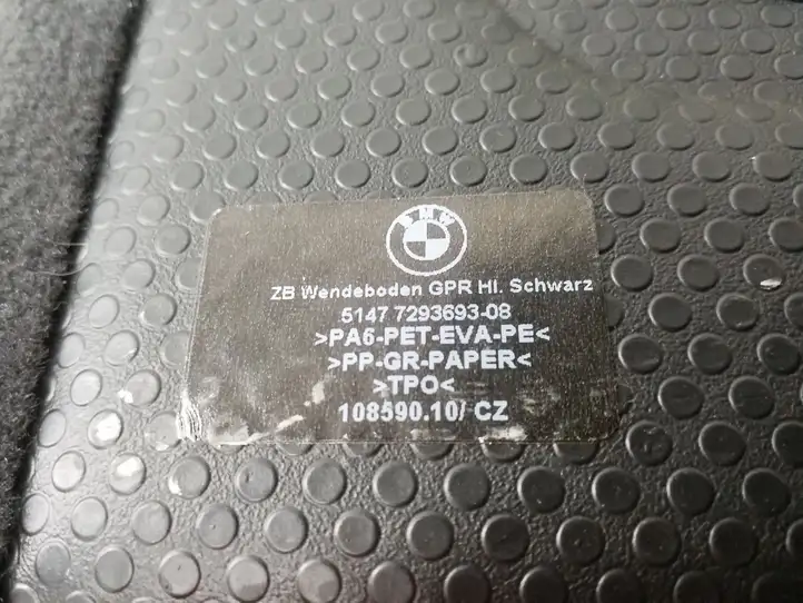 BMW 3 F30 F35 F31 (2012 - 2018) 7293693 Пол багажника — фото 3