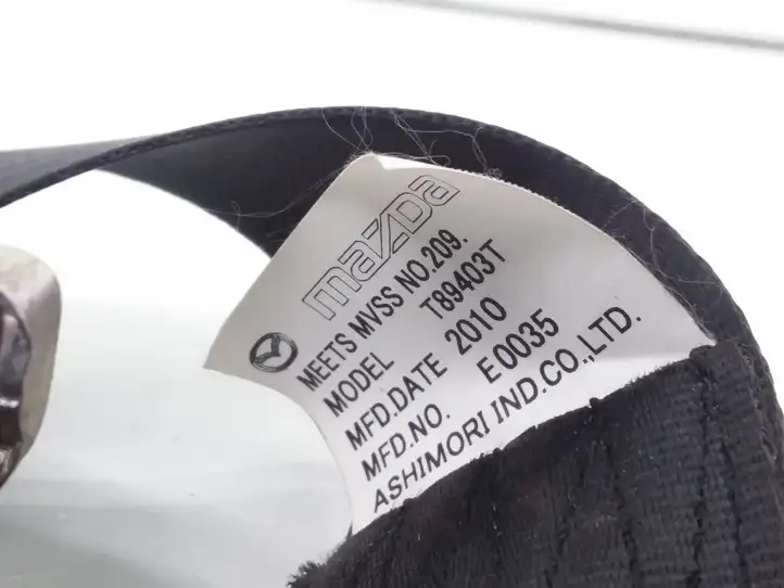 Mazda 3 II (2009 - 2011) BDA120001 Передний ремень безопасности — фото 3