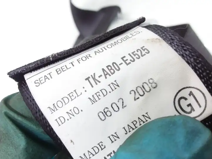 Honda Accord (2008 - 2016) TKAB0EJ525 Задний ремень безопасности — фото 3