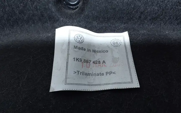 Volkswagen Golf V (2003 - 2009) 1K9867428J Боковая обшивка багажника — фото 5