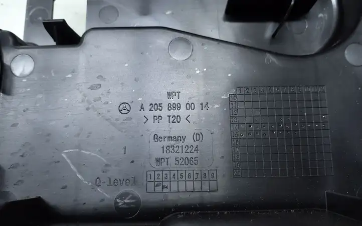 Mercedes-Benz C W205 (2014 - 2021) A2058990014 Прочая отделка багажника — фото 4