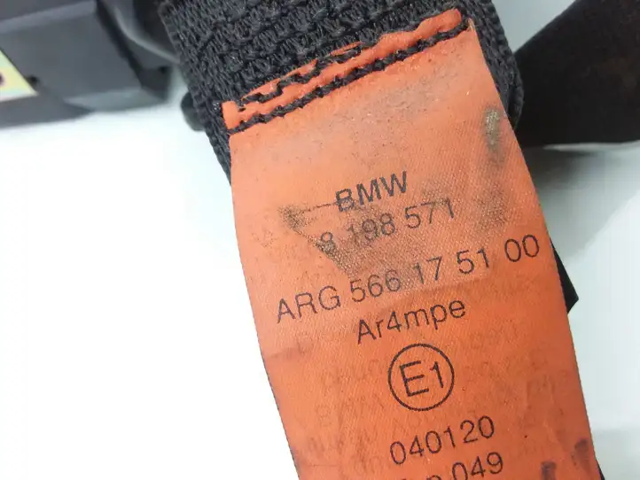 BMW 5 E39 (1996 - 2003) 8198571 Передний ремень безопасности — фото 3