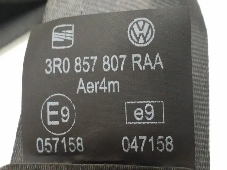 Seat Exeo (3R) (2008 - 2013) 3R0857807RAA Задний ремень безопасности — фото 2