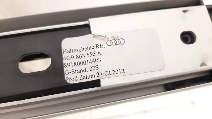 Audi A6 C7 (2011 - 2014) 4G9863555A Прочая отделка багажника — фото 4