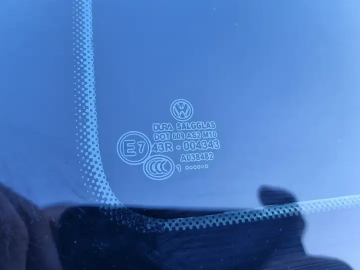 Volkswagen Transporter - Caravelle T5 (2009 - 2015) 43R004343 Стекло раздвижной двери — фото 8