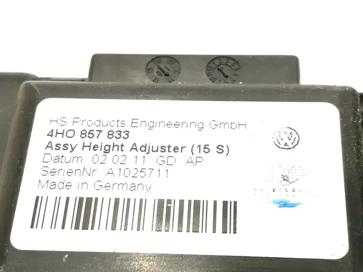 Audi A8 S8 D4 4H (2010 - 2014) 4H0857833 Электродвигатель регулировки ремня безопасности — фото 5