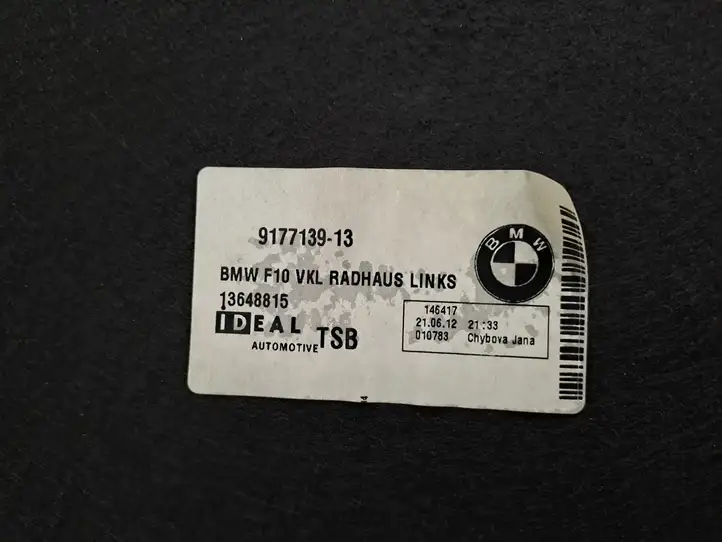 BMW 5 F10 F11 (2009 - 2016) 917713913 Боковая обшивка багажника — фото 3