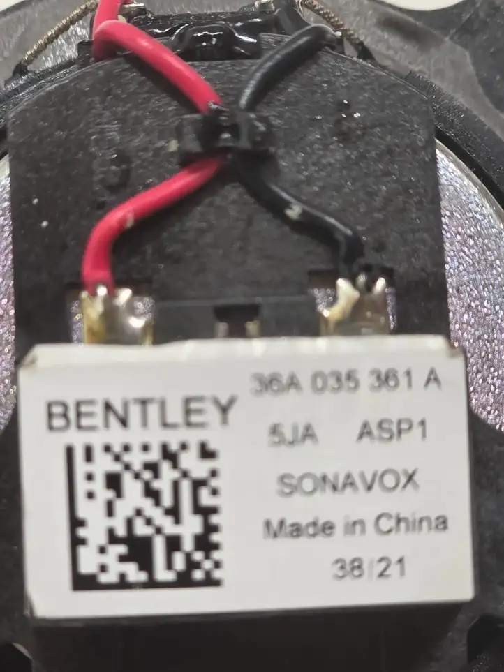 Bentley Bentayga (2015 - ) 36A035361A Динамики задних дверей — фото 4