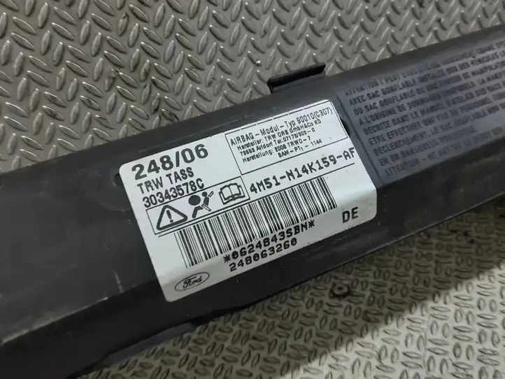 Ford Focus (2005 - 2008) 4M51N14K159AF Боковая подушка безопасности шторка — фото 3