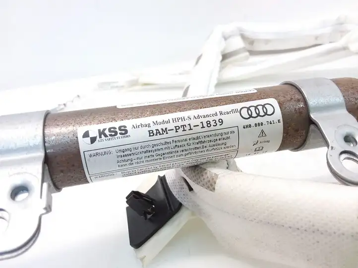 Audi A8 S8 D4 4H (2010 - 2014) 4H0880741E Боковая подушка безопасности шторка — фото 3