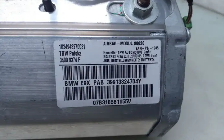 BMW 3 E90 E91 (2005 - 2012) 34009374F Подушка безопасности пассажира — фото 7