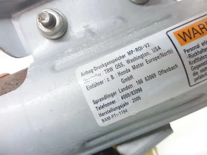 Honda Civic (2006 - 2011) 78850SNAK91 Боковая подушка безопасности шторка — фото 3