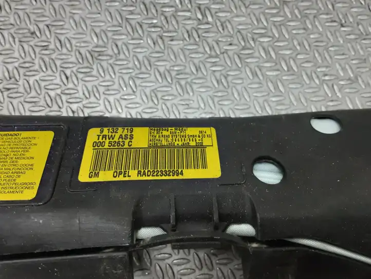 Opel Zafira B (2003 - 2006) 9132719 Боковая подушка безопасности шторка — фото 2