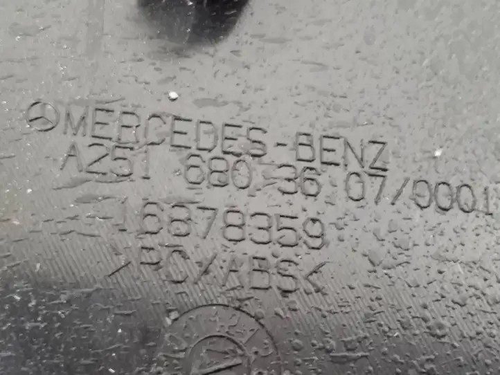 Mercedes-Benz R W251 (2005 - 2013) A2516803607 Другая деталь консоли (туннеля) — фото 3