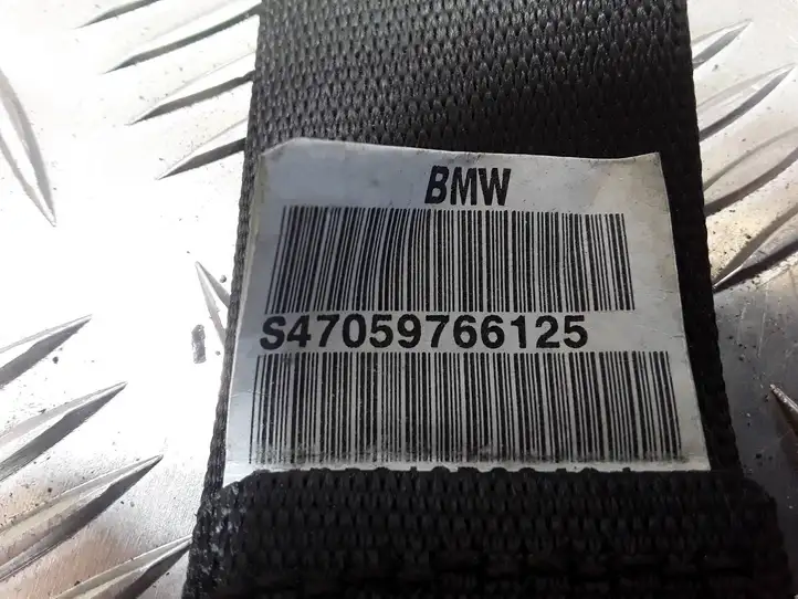 BMW 5 E60 E61 (2004 - 2010) S47059766125 Задний ремень безопасности — фото 3