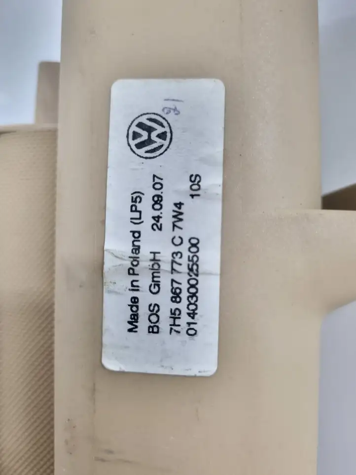 Volkswagen Multivan T5 (2003 - 2015) 7H5867773C Шторка — фото 2
