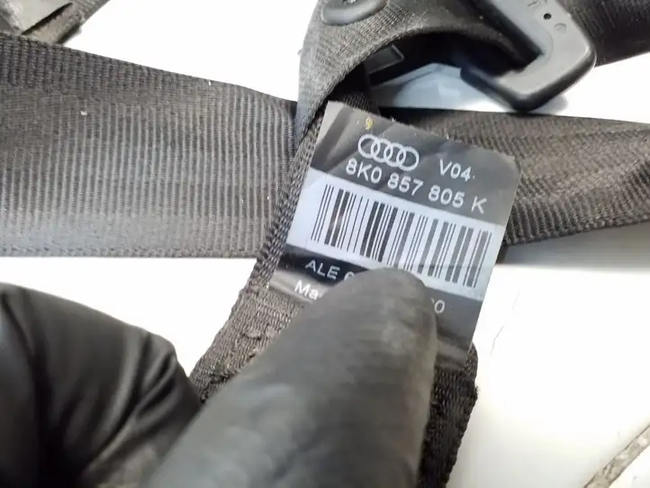 Audi A4 S4 B8 8K (2007 - 2011) 8K0857805K Задний ремень безопасности — фото 3