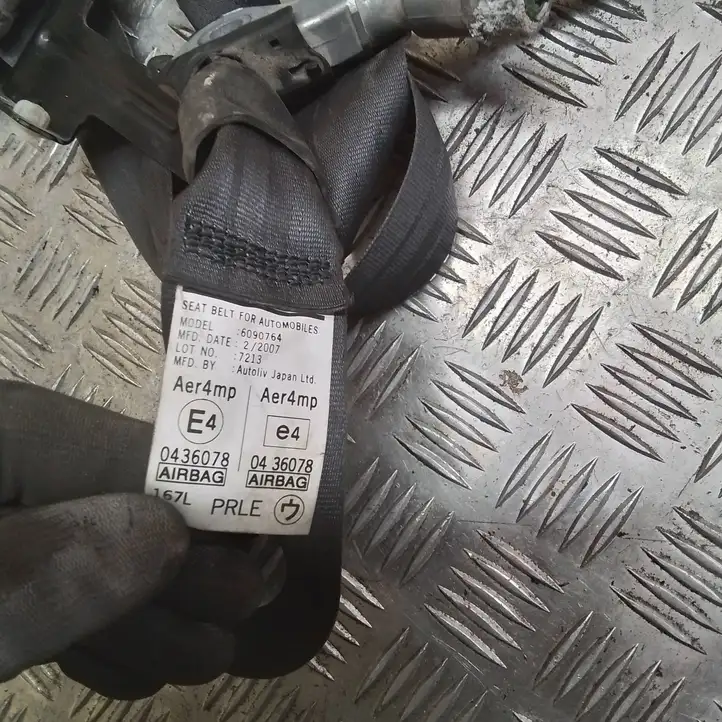 Honda FR-V (2004 - 2009) 0436078 Передний ремень безопасности — фото 2