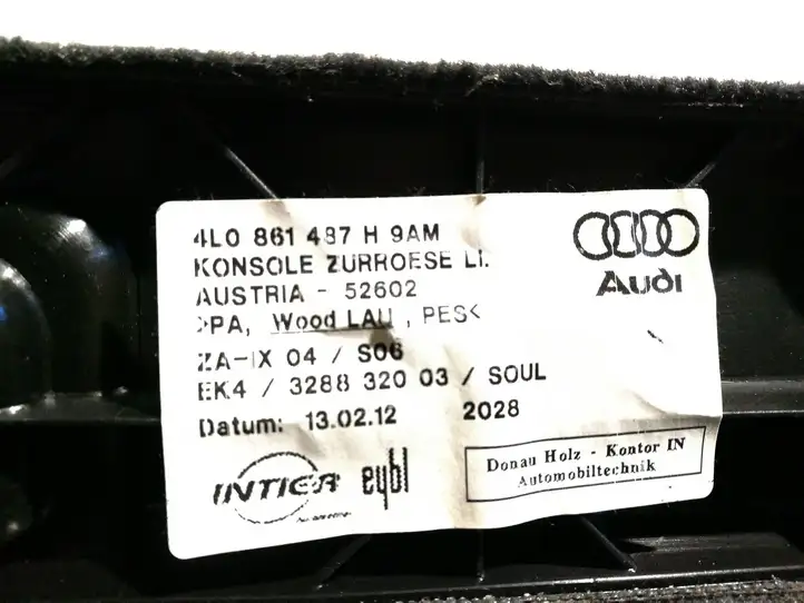 Audi Q7 4L (2009 - 2015) 4L0861487H Боковая обшивка багажника — фото 2
