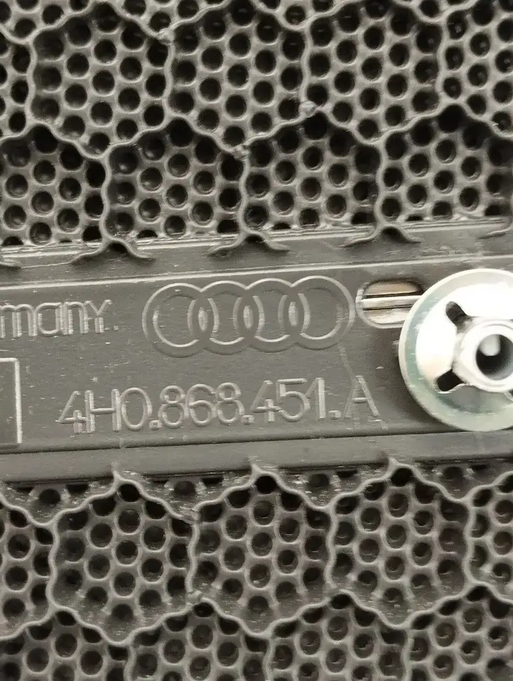 Audi A8 S8 D4 4H (2010 - 2014) 4H0868144 Решетка сабвуфера — фото 9