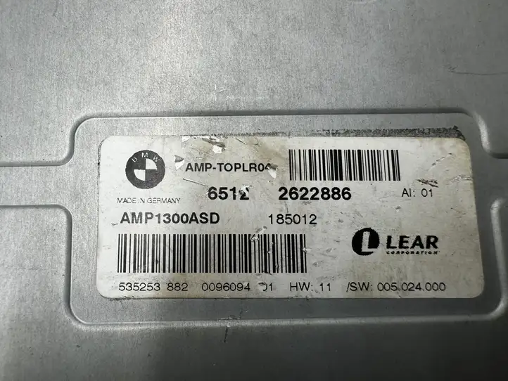 BMW 5 F10 F11 (2009 - 2016) 2622886 Комплект аудиосистемы — фото 12